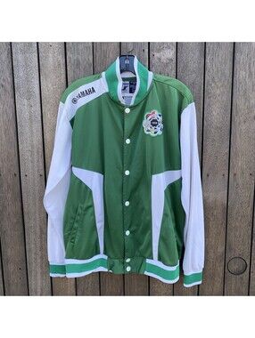 Vintage YAMAHA embroidered Universidad Apparel Track Jacket Double Side Mens M